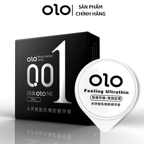 Bao cao su siêu mỏng OLO Feeling Ultrathin 001