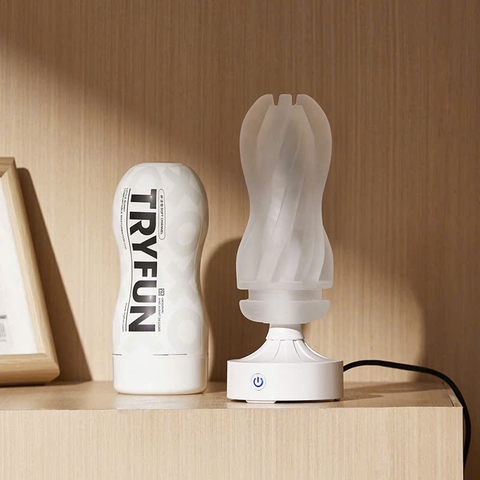 (Best seller ở Taiwan, TQ) Que sưởi làm ấm và làm khô Cup/Onahole Tryfun