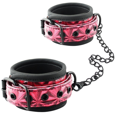 Còng tay da PU họa tiết 3D - Ankels cuffs