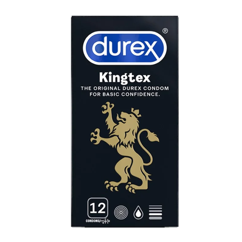 Bao cao su Durex Kingtex - Hộp 12 cái