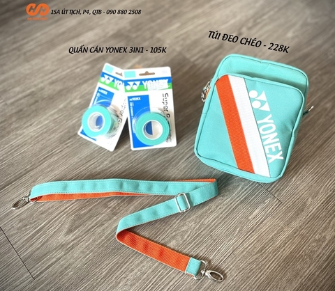 TÚI ĐEO CHÉO YONEX XANH NGỌC