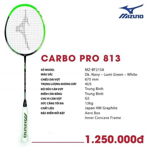 VỢT MIZUNO CARBO PRO 813