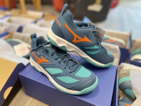 GIÀY MIZUNO DYNABLITZ XANH CAM