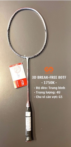 VỢT LINING 3D BREAKFREE 80TF