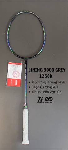 VỢT LINING LIGHTNING 3000 ĐEN