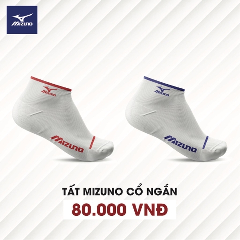 VỚ MIZUNO NGẮN TRẮNG