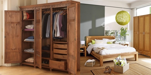 Kinh nghiệm chọn mua tủ quần áo gỗ sồi đẹp, chất lượng