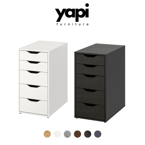 Tủ Đựng Đồ 5 Ngăn Kéo Cao Cấp Lắp Sẵn Yapi -104