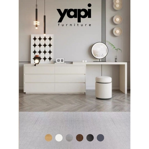 Bàn Làm Việc Bàn Trang Điểm Phong Cách Hiện Đại Bằng Gỗ MDF Yapi-115