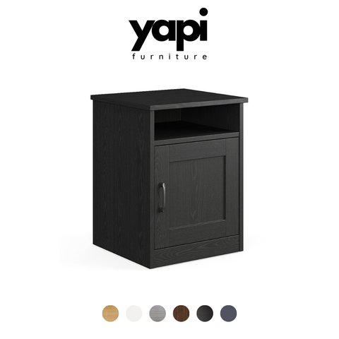 Tủ Đầu Giường Cửa Mở Tiện Lợi Decor Phòng Ngủ Yapi-139