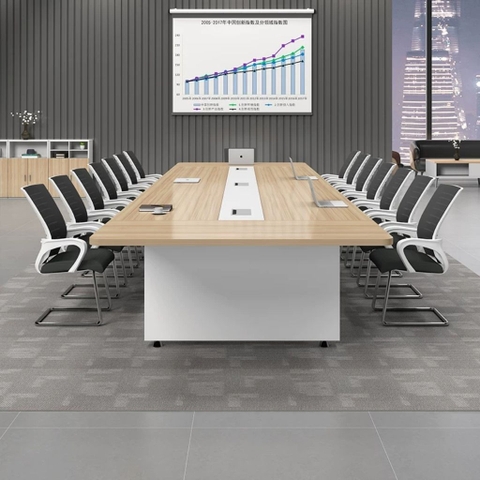 Bàn Họp Văn Phòng Hiện Đại Cho 10-18 Người, Yapi-BH002