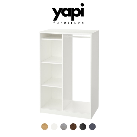 Tủ quần áo trẻ em không cánh cửa 80x48x123cm YAPI-206