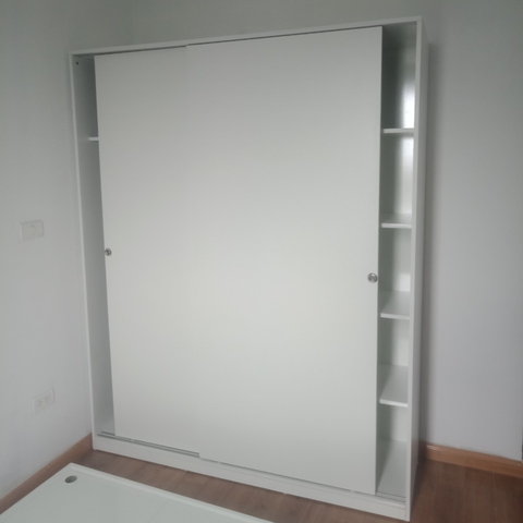 Tủ quần áo cửa lùa 160x50x201cm LẮP ĐẶT TẠI NHÀ YAPI-211