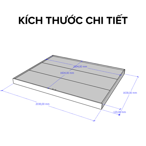 Giường Ngủ Bệt Tatami Phong Cách Nhật Bản  GHC-9192 – Nội thất phòng ngủ