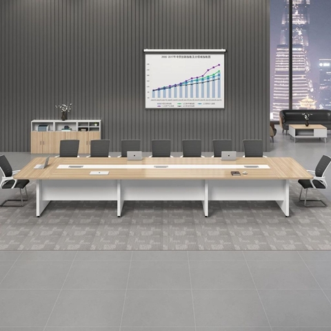 Bàn Họp Văn Phòng Hiện Đại Cho 10-18 Người, Yapi-BH002