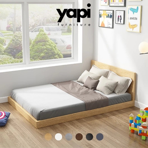 Giường Ngủ Bệt Hiện Đại Bằng Gỗ MDF - YAPI-510