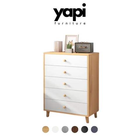 Tủ Đựng Đồ 5 Ngăn Phong Cách Bắc Âu GHC-51141 - Nội thất phòng khách