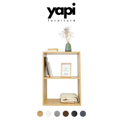 Kệ sách 2 tầng decor phòng học phòng làm việc YAPI-605