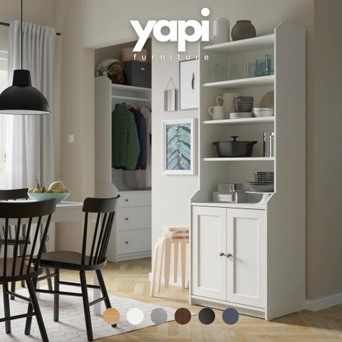 Tủ Để Đồ Hiện Đại Bằng Gỗ MDF 70x40x199cm Yapi-640