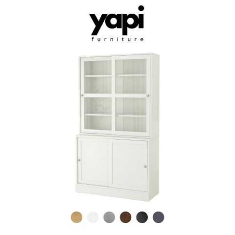 Tủ Kính Trưng Bày Decor Phòng Khách Phòng Làm Việc Yapi-645