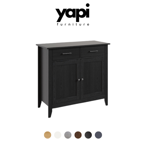 Tủ Đựng Đồ 2 Ngăn Kéo Bằng Gỗ MDF Yapi-138