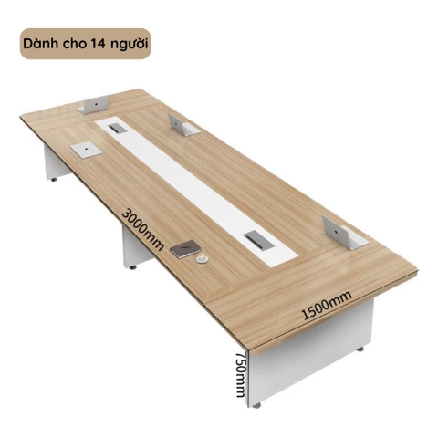 Bàn Họp Văn Phòng Hiện Đại Cho 10-18 Người, Yapi-BH002