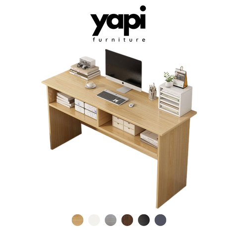 Bàn Làm Việc - Bàn Học Thiết Kế Đơn Gỉan Bằng Gỗ MDF Nội Thất Lắp Ráp Yapi - 409