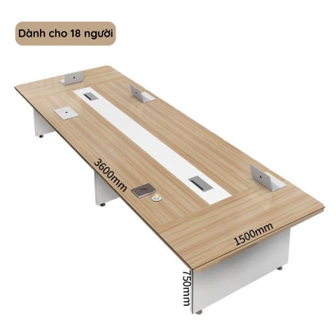 Bàn Họp Văn Phòng Hiện Đại Cho 10-18 Người, Yapi-BH002