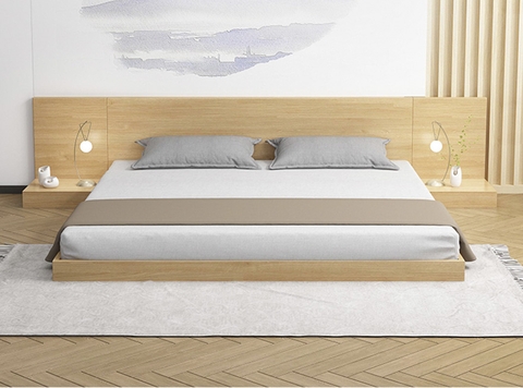 Giường bệt kèm tab đầu giường GHC-9208