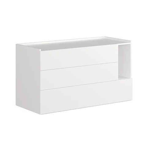 Tủ Đựng Đồ 3 Ngăn Kéo Bằng Gỗ MDF Nhập Nội Thất Lắp Ráp Yapi - 111