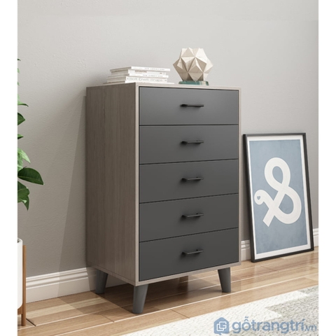 Tủ Trang Trí Cho Phòng Ngủ, Phòng Khách Hiện Đại Bằng Gỗ MDF Yapi-121