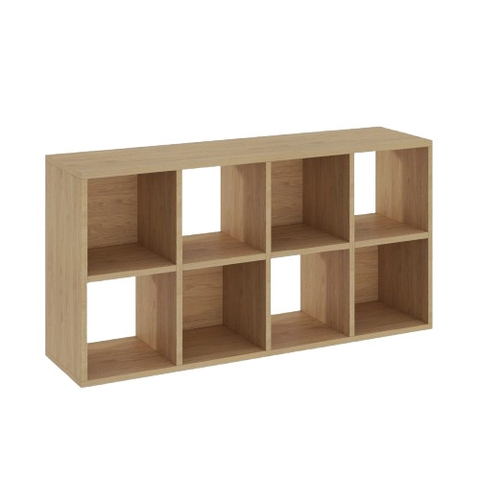 Kệ sách 8 ô vuông, kệ trang trí thiết kế chắc chắn kích thước 54 x 28 x 106cm Yapi-659