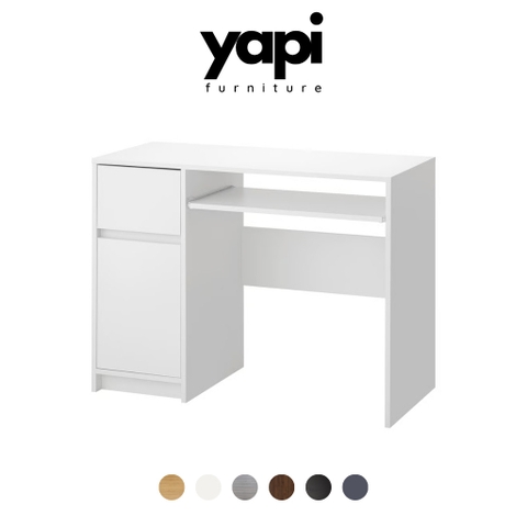 Bàn học, bàn làm việc có ngăn kéo bàn phím 100x45x76cm Yapi-420