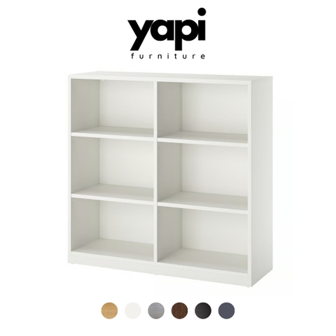 Kệ sách 6 ngăn kích thước 120x37x116 cm Yapi-650