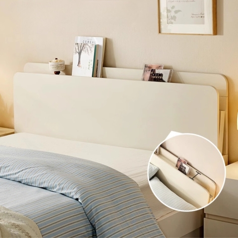 Giường 3 ngăn kéo có kệ đầu giường LẮP ĐẶT TẬN NHÀ Yapi-536