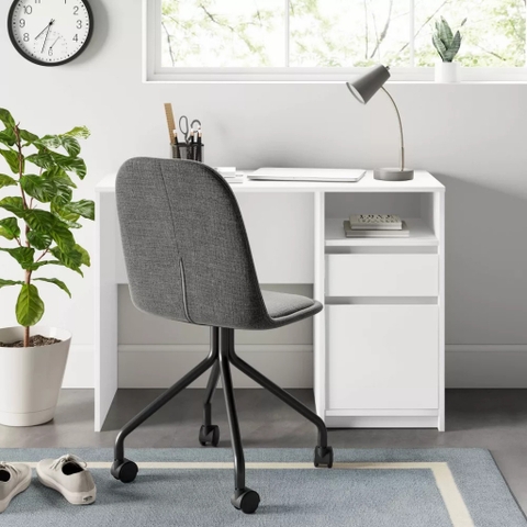 Bàn học 100x45x76cm có hộc ngăn kéo thiết kế hiện đại Yapi 421
