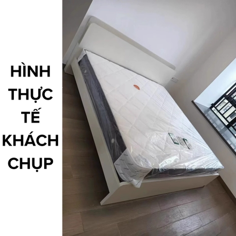 Giường 3 ngăn kéo có kệ đầu giường LẮP ĐẶT TẬN NHÀ Yapi-536