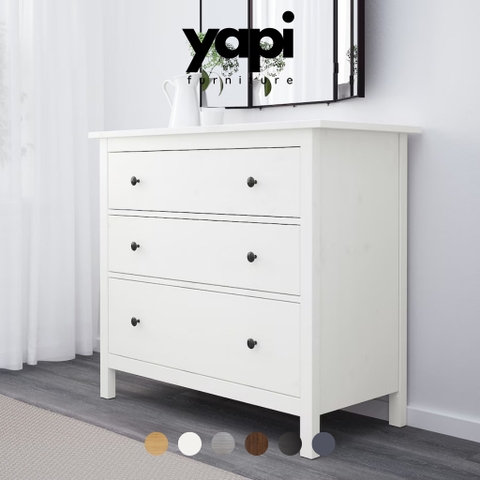 [FreeShip] Tủ Để Đồ Tủ Trang Trí 3 Ngăn Kéo Hiện Đại Gỗ MDF Yapi-152