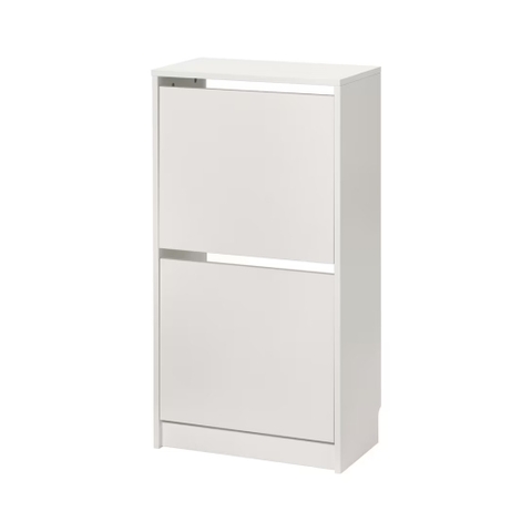 Tủ Giày 2 Ngăn Hiện Đại Bằng Gỗ MDF 49x28x93cm Yapi-313