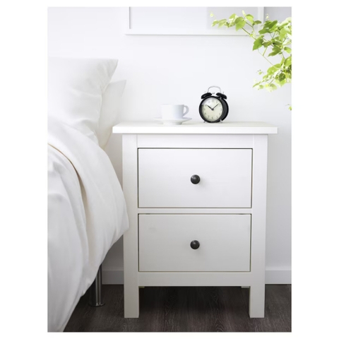 Tủ Đầu Giường Phong Cách Bắc Âu Gỗ MDF 54x38x66cm Yapi-112