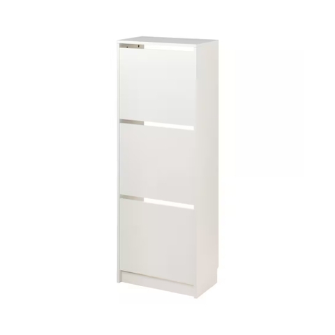Kệ Tủ Giày 3 Ngăn Hiện Đại Bằng Gỗ MDF 49x28x135cm Yapi-309