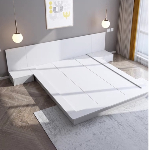 Giường bệt kèm tab đầu giường ngăn kéo LẮP RÁP TẬN NHÀ Yapi -505 của Yapi