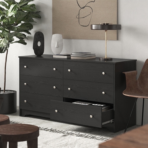 Tủ Để Đồ Phong Cách Cổ Điển Bằng Gỗ MDF Yapi-130