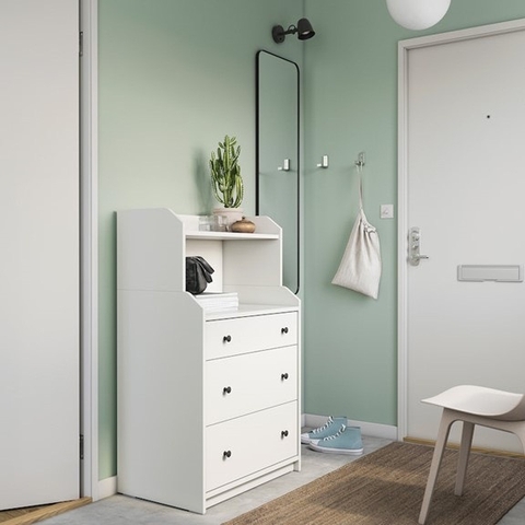 Kệ Tủ Để Đồ Phong Cách Cổ Điển Bằng Gỗ MDF Yapi-134