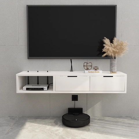 Kệ Tivi Treo Tường Hiện Đại Bằng Gỗ Yapi-908
