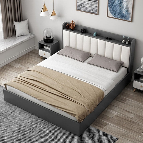 Giường Ngủ Bọc Nệm Đầu Giường Yapi-523