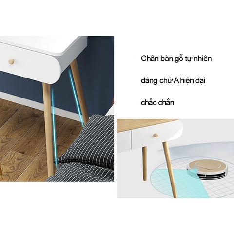 Bàn Trang Điểm Tiểu Thư Bằng Gỗ MDF Yapi-116