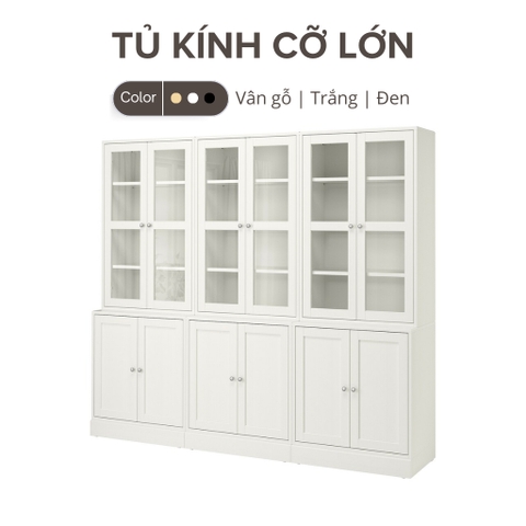 Tủ Kính Cỡ Lớn 243x47x212 cm LẮP ĐẶT TẬN NHÀ Yapi-626