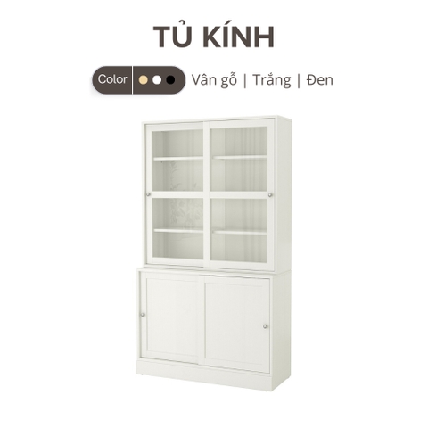 Tủ Kính Trưng Bày Decor Phòng Khách Phòng Làm Việc Yapi-645