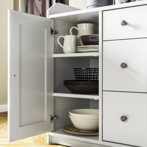 Tủ Để Đồ 3 Ngăn Kéo Hiện Đại Bằng Gỗ MDF Yapi-142
